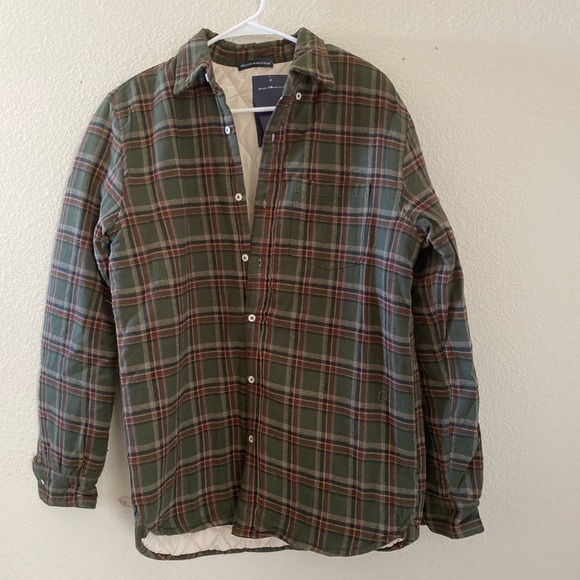 Brandy melville quilted flannel top - Picture 2 of 3